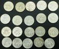 Kennedy Half Dollar Coins (20 Total) 1966 & 1965