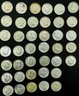 40 Kennedy Half Dollar Coins, 1968 & 1969