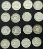 40 Franklin Half Dollars, 1948 & 1963 - 90 Silver
