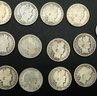 20 Barber Half Dollars - Dates Listed - See All Photos