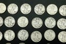 Liberty Walking Half Dollar (51 Total) 1940, 1942, 1937 - Made Of 90 Silver And 10 Copper
