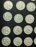 40 Franklin Silver Half Dollar Coins, 90 Silver, Dates Listed, See All Photos