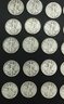 Walking Liberty Silver Half Dollars (54 Total) Dates Listed, See All Photos, Made Of 90 Silver And 10 Copper
