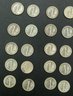 54 Vintage Mercury Dimes, Dates Listed, See All Photos