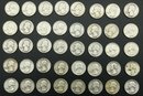 3 Rolls Of Silver Coins Silver Quarters - Mixed Dates