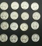 34 Silver Quarters Assorted Dates & 6 Standing Liberty Quarters, See All Photos