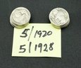 Assorted Buffalo Nickels (89 Total) Dates Listed, Please See All Photos