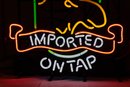 Vintage Moosehead Imported On Tap Advertising Neon Beer Sign - Please See All Photos