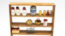 Vintage, Dolls House Miniatures, Miniature Old Fashion Can Groceries
