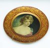 Dresden Art Plate The Meek Company Tin Litho Louise No. 207 & No. 200 - Rare
