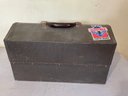 Large. Intake Metal Tool Box Filled W/ Assorted Hand Tools
