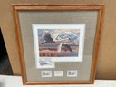 Leon Parson Duck Stamp, PRINT AND STAMP  Medallion Executive Edition, Signed And Numbered, 117/150 - NEW