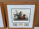 Lot Of 2 Medallion Signed And Numbered State Duck Prints - See Description For More Info