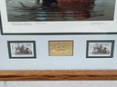 Lot Of 2 Medallion Signed And Numbered State Duck Prints - See Description For More Info