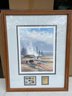 MICHAEL COLEMAN 1988 First National Park Stamps W/ Golden Proof Stamp Replica Medallion Edition Print 311/610