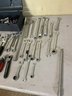 Large Lot Of Assorted Wrenches And Sockets - Tool Box Full - See All Photos