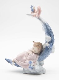 Lladro Porcelain Heaven's Lullaby Figurine 6503 - Rare