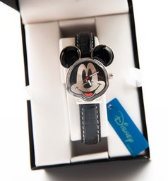 Disney Mickey Mouse Watch In Original Box