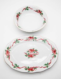 Formalities By Baum Bros, Victorian Holiday Dish-ware