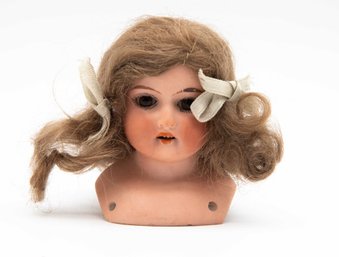 Vintage Bisque Doll Head AM 10/0