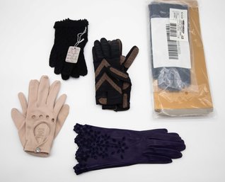 Vintage Lambskin And Cashmere Gloves (new In Package) - Vintage Gloves - 5 Pairs