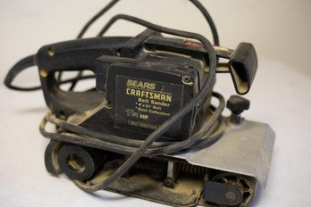 Sears Craftsman Belt Sander - Tested
