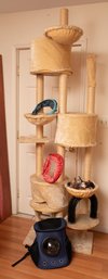 Large Cat Tree W/ Toys And New Cat Bag