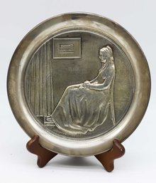 THE FIRST ANNUAL. GEO. WASHINGTON MINT MOTHER'S DAY PLATE-1972 - Sterling