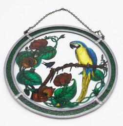 Stained Glass Sun Catcher Parrot
