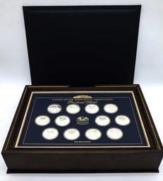 White House Historical Association 37 Sterling Silver Presidential Medals/Coins - 37 Coins - Rare