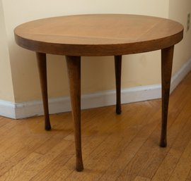 Mid-century Round Vintage Teak Table