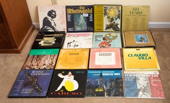 Lot Of Assorted Vinyl Records - 16 Total