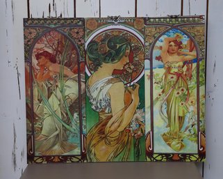Evening Reverie, 1899 - Canvas Prints - 3 Panels - Copy