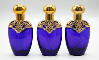 Vintage Avon Mesmerize Cologne Perfume Bottles - Lot Of 3