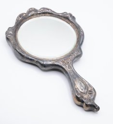 Antique Vintage Hand Mirror - 10'