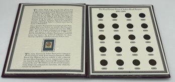 Postal Commemorative Society Set Of U.S Indian Head Pennies 1890 - 1909