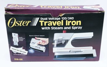 Oster Travel Iron W/ Steam And Spray