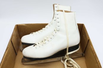 Sheffield Steel  Made In England Ladies Ice Skates  Size Women's 7