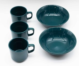 Charming Tableware - 2 Bowl & 3 Cups