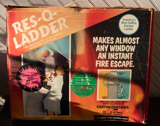 RES-Q-Ladder, Escape Ladder - Vintage - IOB