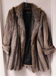 Dimitrios Furs, Women Beautiful RACCOON Fur - Large