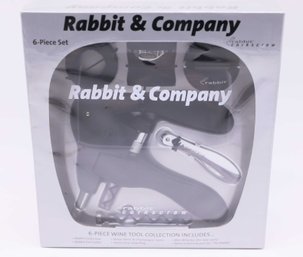 Rabbit Company 6-Piece Wine Tool Collection - Factory Sealed