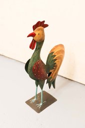 Decorative Metal Rooster - 24' Tall