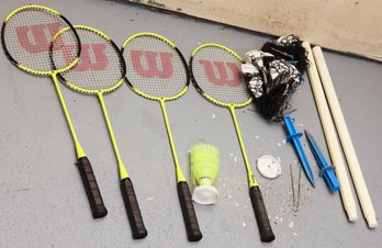 The Wilson Badminton Kit