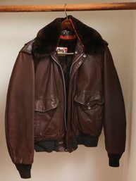 Schott NYC Sportler Leather Jacket - Made In The USA