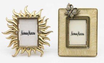 Photo Frame By Jay Strongwater For Neiman Marcus & NEIMAN MARCUS MINIATURE BUTTERFLY PICTURE FRAME/BROOCH