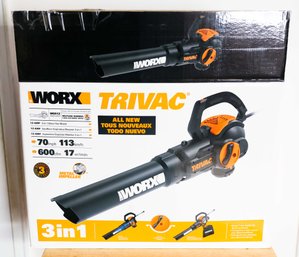 WORX Trivac 3 In 1 - Never Used - Opened Box