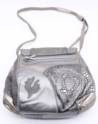 Sharif Made In The USA Pre-owned  Silver Tote Bag