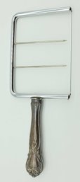 Epicure Sterling Silver Cheese Cutter - Royal Lancer - Original Box - WEB Sterling Handle