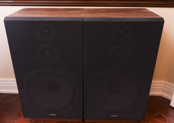2 Vintage Fisher ST-842  Electronics Home Audio Speakers. Tested